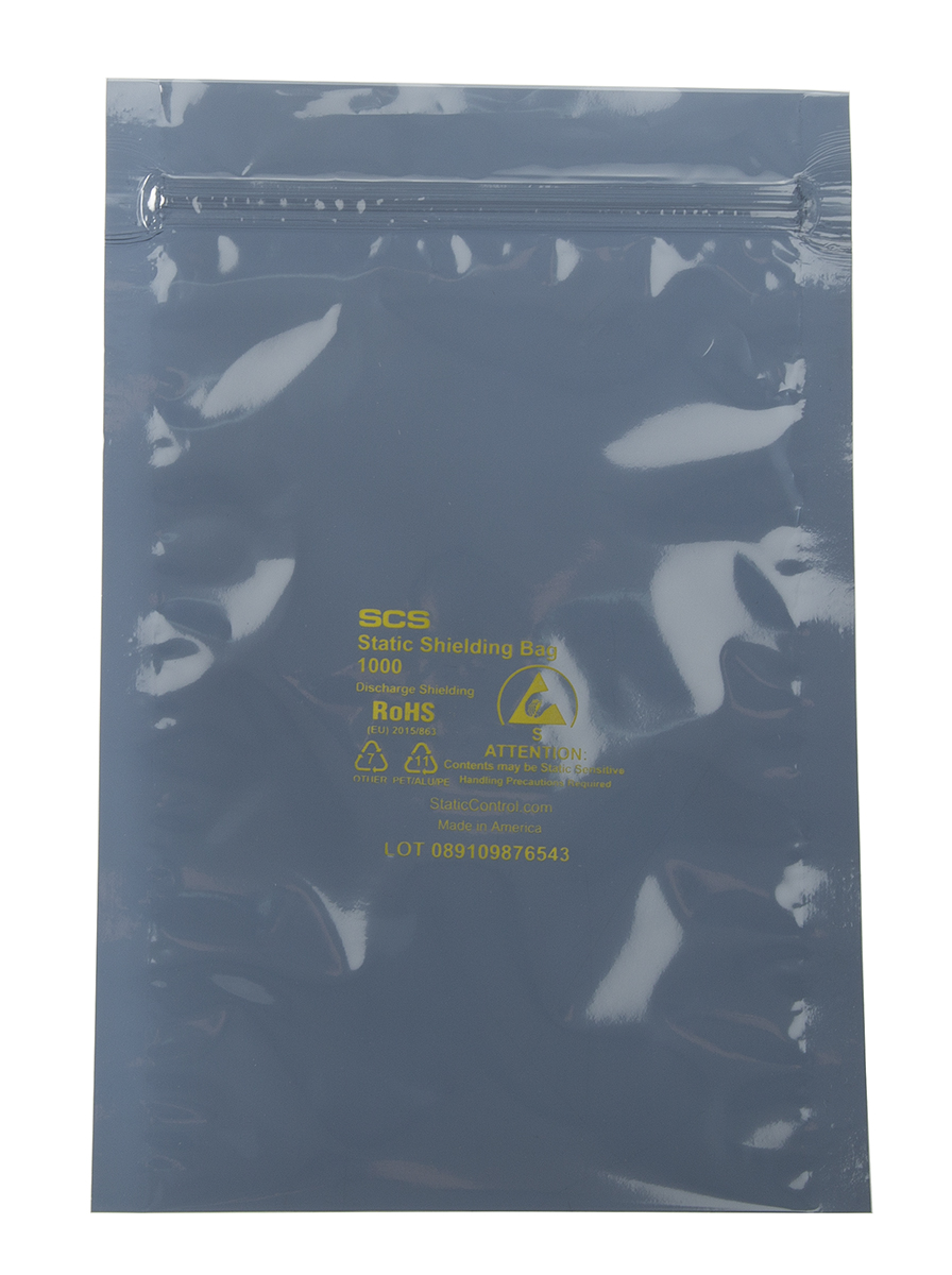 SCS Static Shielding Bag 127mm(W)x 203mm(L)