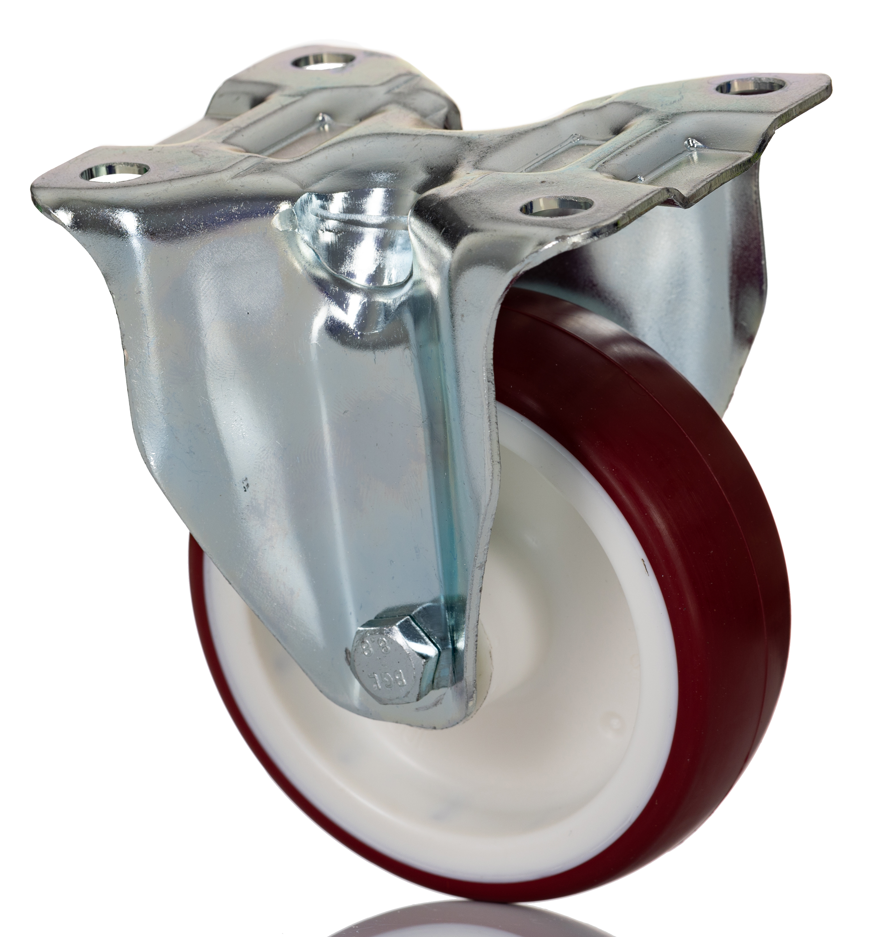 Tente Fixed Castor Wheel, 150kg Capacity, 100mm Wheel