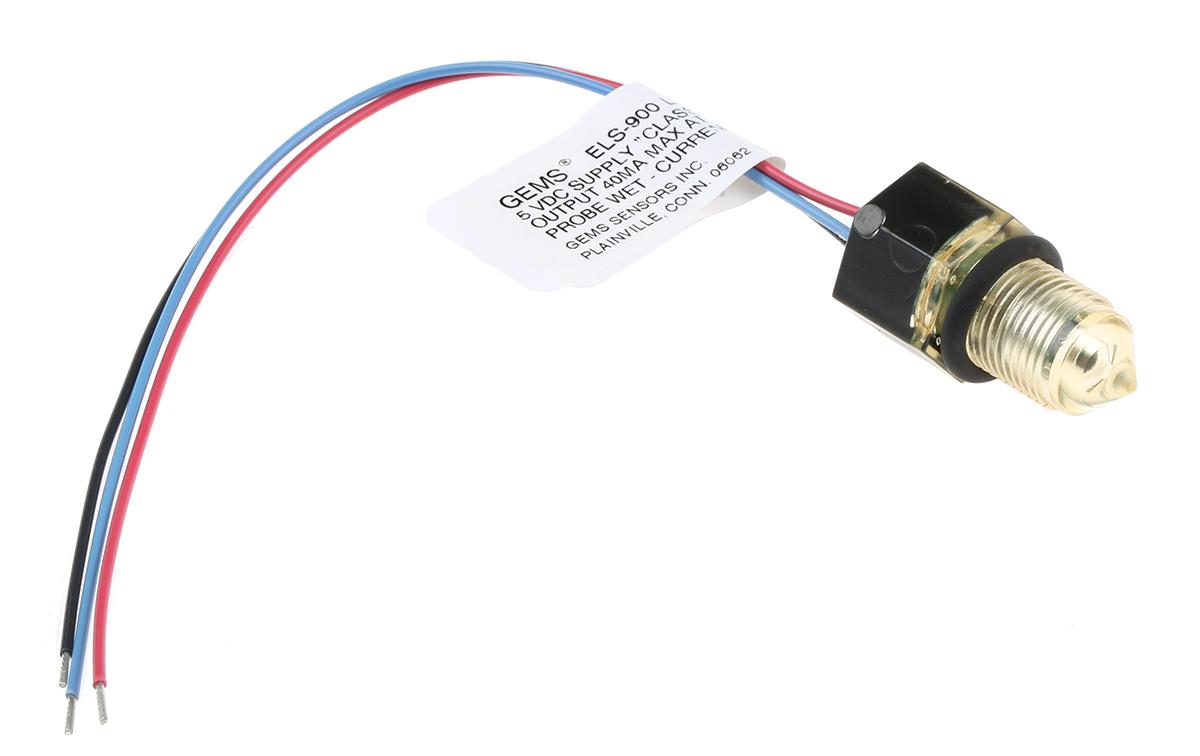 Gems Sensors Electro Optic Level Probe, Horizontal, Vertical, Polyethersulfone Body