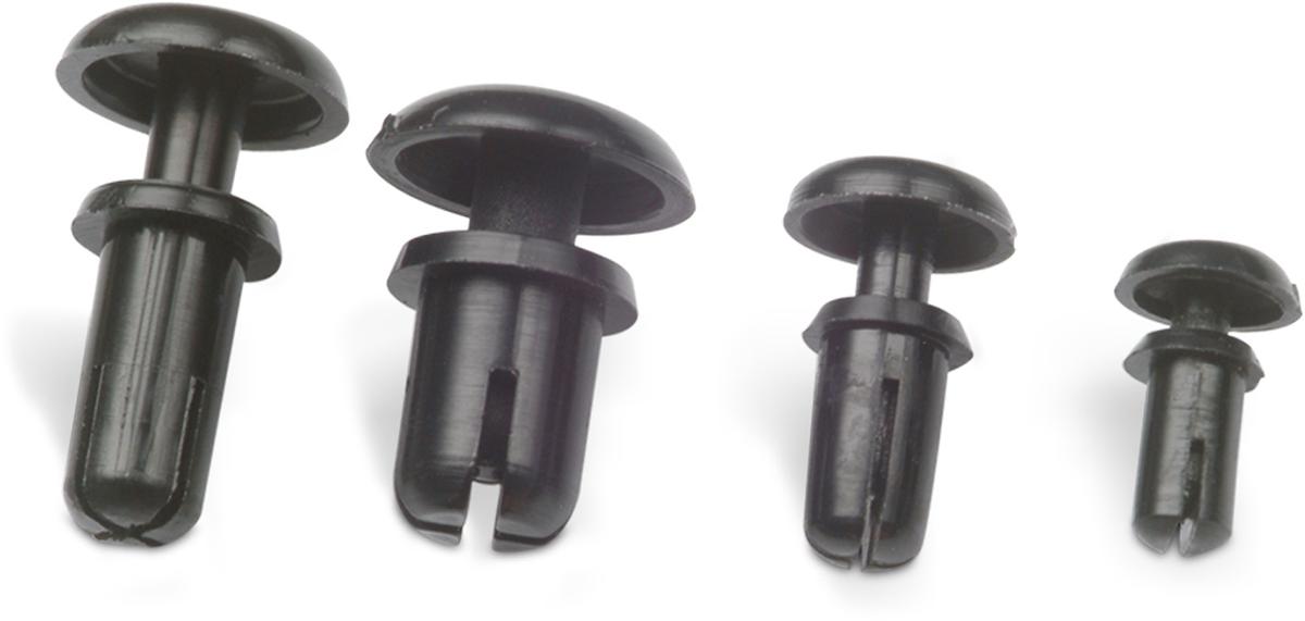 700970600, 6mm High Nylon Snap Rivet Support for 2mm PCB Hole, 4.8mm Base