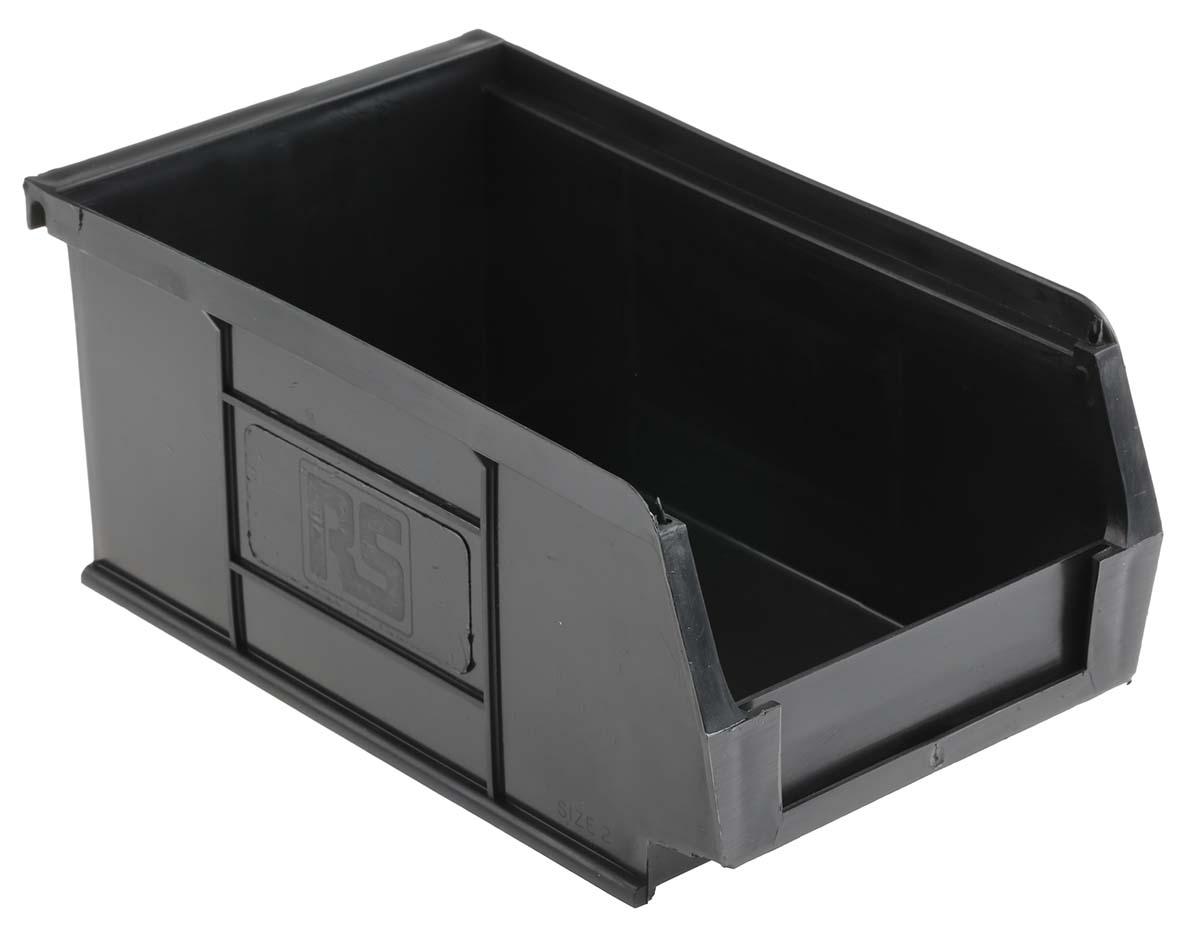Conductive Plastic ESD Bin 165mm (L) 100mm (W) 75mm (H)