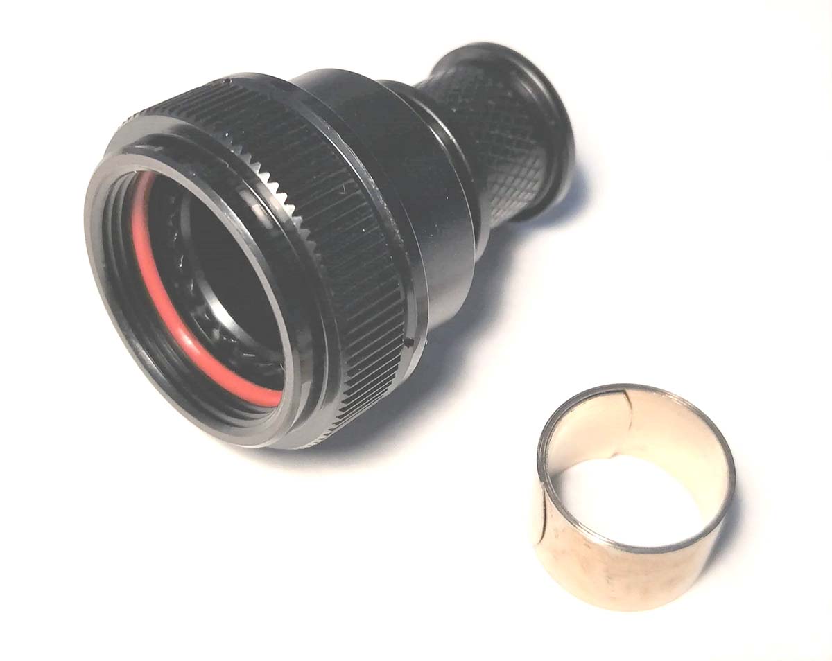 Amphenol Limited, BK4Size 10 Straight Circular Connector Backshell, For Use With 38999 III