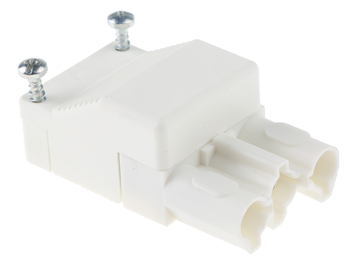 Wieland ST18 Series Connector, 3-Pole, Female, 16A, IP20