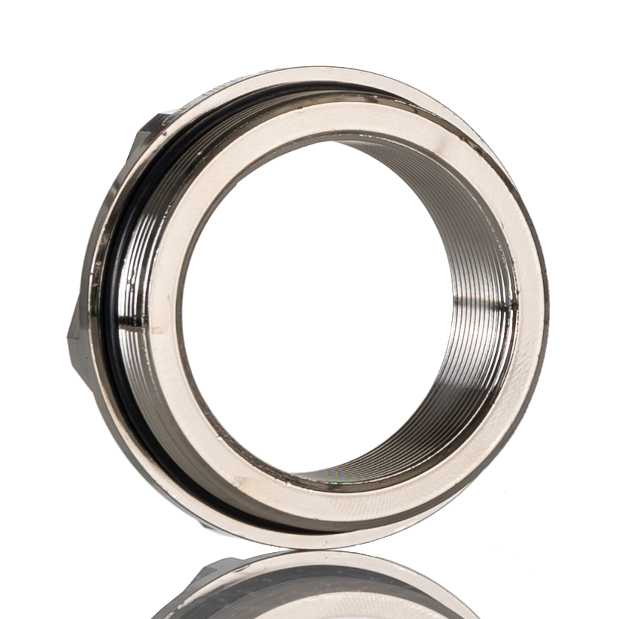 Lapp Cable Gland Adaptor, M50 Exterior Thread, M40 Interior Thread, Nickel Plated Brass, SKINDICHT Series