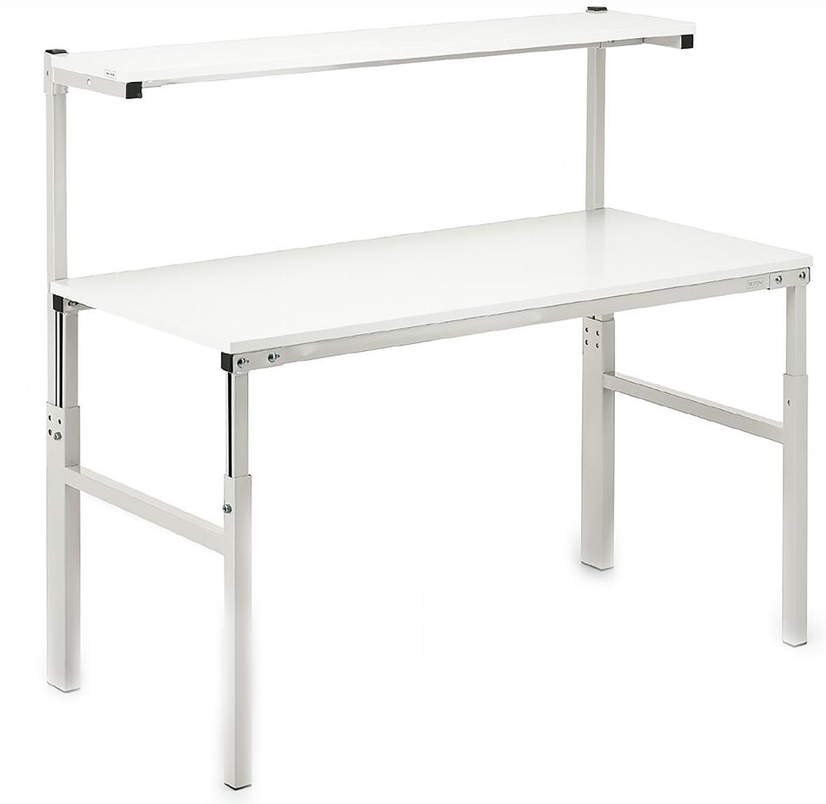 Treston TPH718 ESD Workbench, 300kg Max Load, Adjustable Height, 650 → 900 mm, 1080 → 1550 mm x 1800mm x