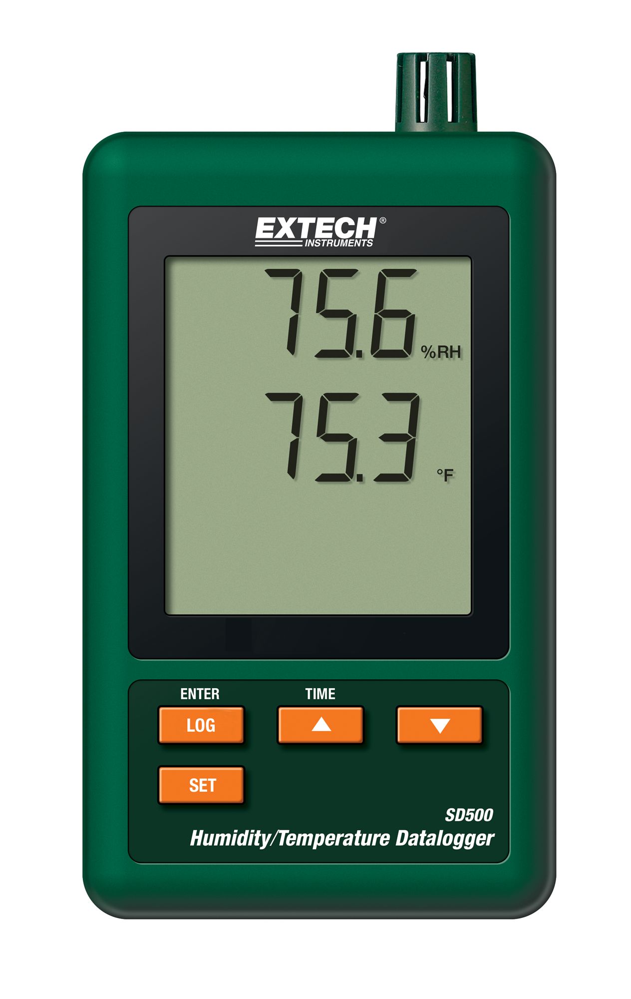 Extech SD500 Temperature & Humidity Data Logger, RS232, USB