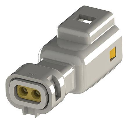 EDAC Wire to Wire Connector Cable Mount Plug, 2P, Crimp Termination, 3A, 250 V