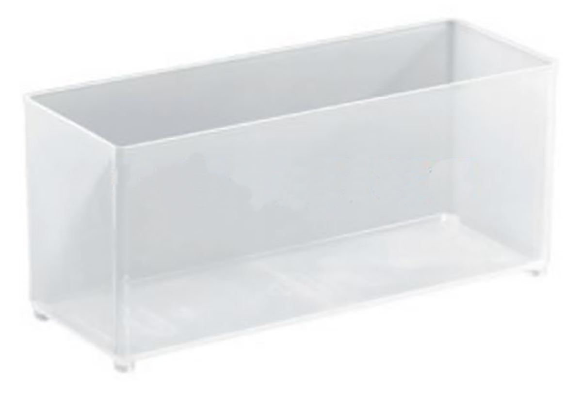 Raaco Transparent Polypropylene Insert, 69mm x 55mm x 153mm