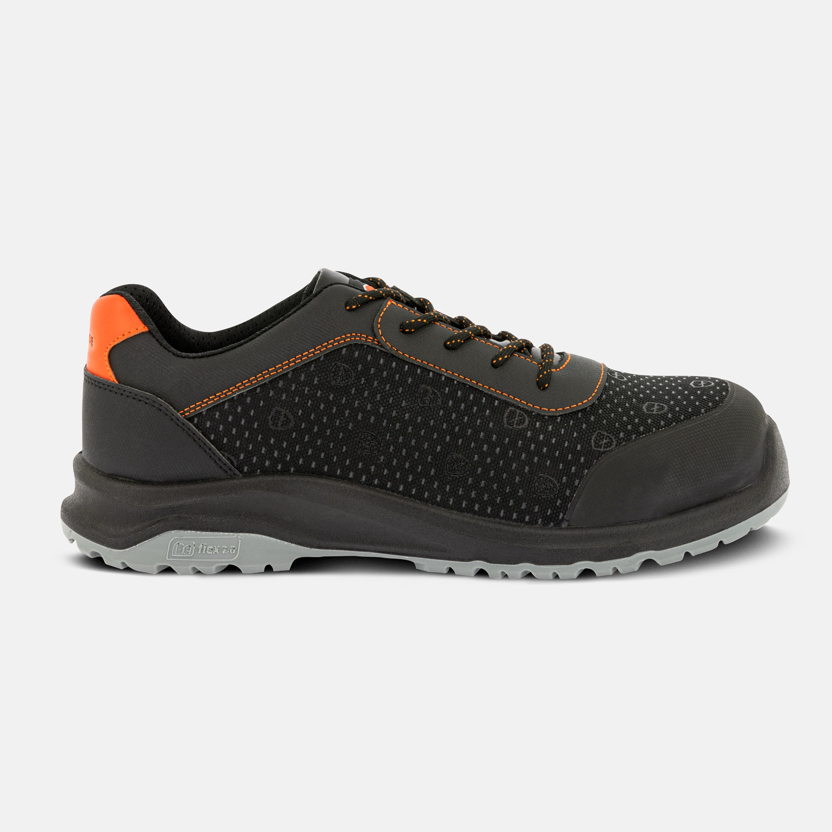 Parade RIDE Unisex Black Composite Toe Capped Safety Trainers, UK 2, EU 35