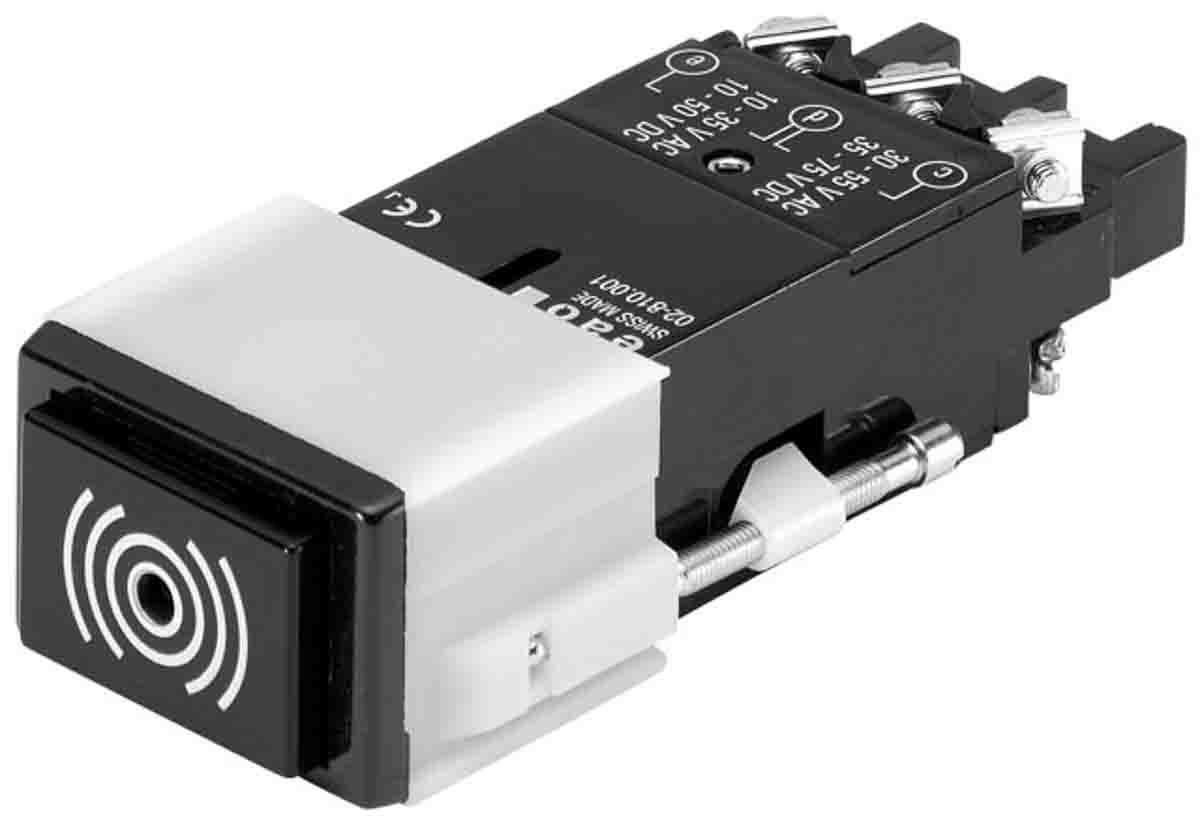 EAO Series 02 Series Panel Mount Buzzer, 10 → 75 V, 85dB at 1 m, Single-Tone
