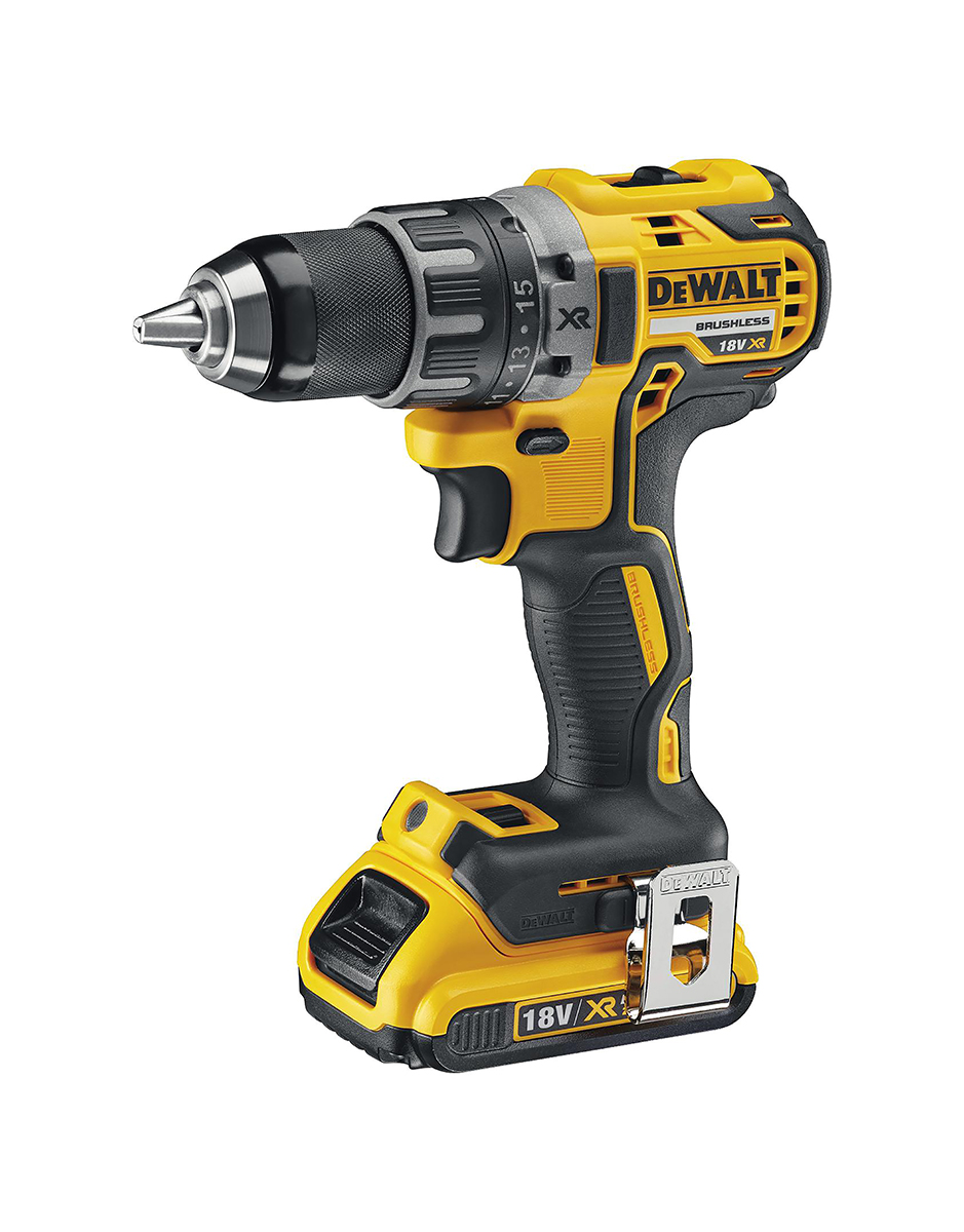 DeWALT XR Keyless 18V Cordless Drill Driver Li-Ion, Euro Plug