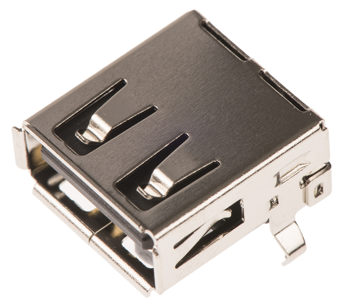 Wurth Elektronik Right Angle, SMT, Socket- Single Port Type A 2.0 USB Connector