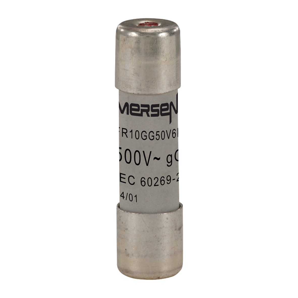 Mersen 6A Slow-Blow Ceramic Cartridge Fuse, 10 x 38mm