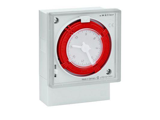 Muller Analogue DIN Rail Time Switch 230 V, 1-Channel