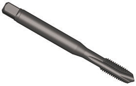 Dormer Threading Tap HSS-XS1 1-Piece 1.5mm Pitch Metric Standard Machine Tap M10 Thread
