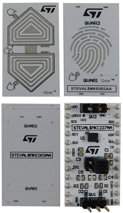 STMicroelectronics STEVAL-MKI227KA Accelerometer Sensor Evaluation Kit for STEVAL-MKI227KA LSM6DSV16X
