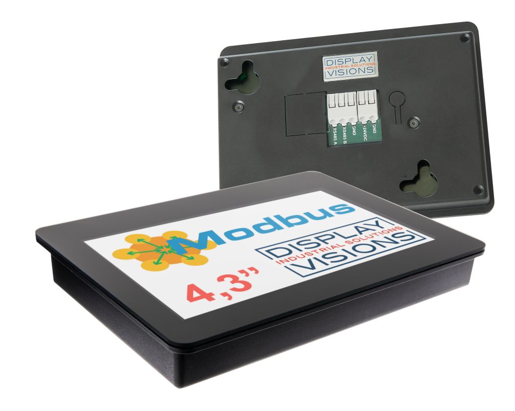 Display Visions EA HMI Series HMI Touch-Screen HMI Display - 4.3 in, TFT Display, 480 x 272pixels
