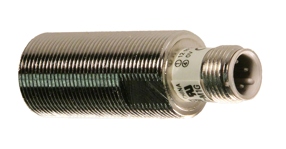 Omron Inductive Threaded Barrel Proximity Sensor, M18, 7 mm Detection, 2-Wire NO, 10 → 30 V dc