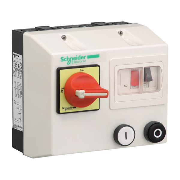 Schneider Electric TeSys DOL Starter, DOL, 3 kW, 220 V, IP55