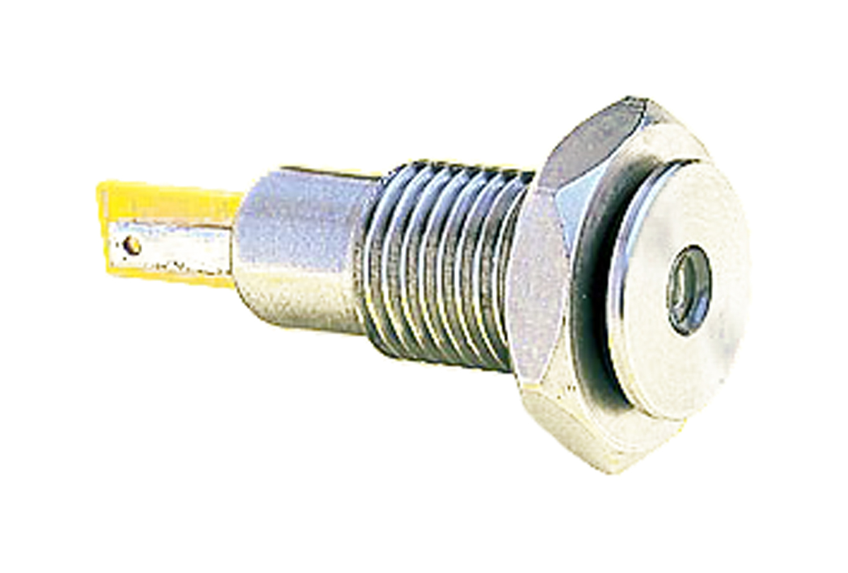Bulgin Green Panel Mount Indicator, 12.2mm Mounting Hole Size, Solder Tab Termination, IP67