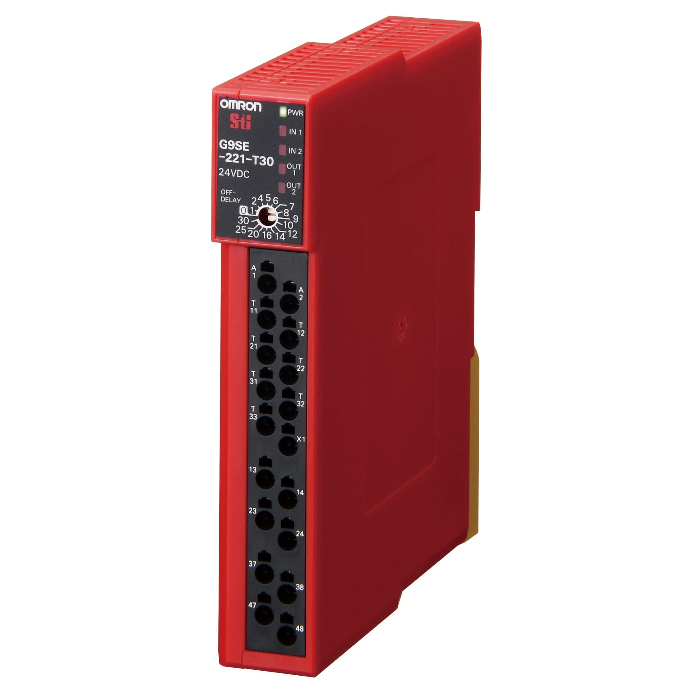 Omron G9SE 1 Auxiliary Contacts Safety Relay 24V dc, Dual-Channel 2 Safety Contacts