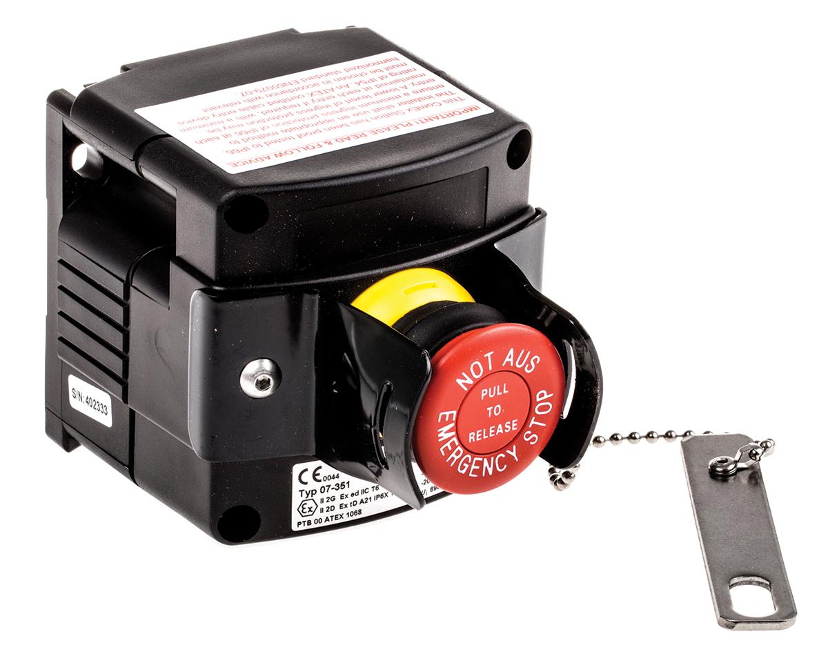 Bartec Control Station Switch - SPDT, Thermoplastic, IP66, IP67