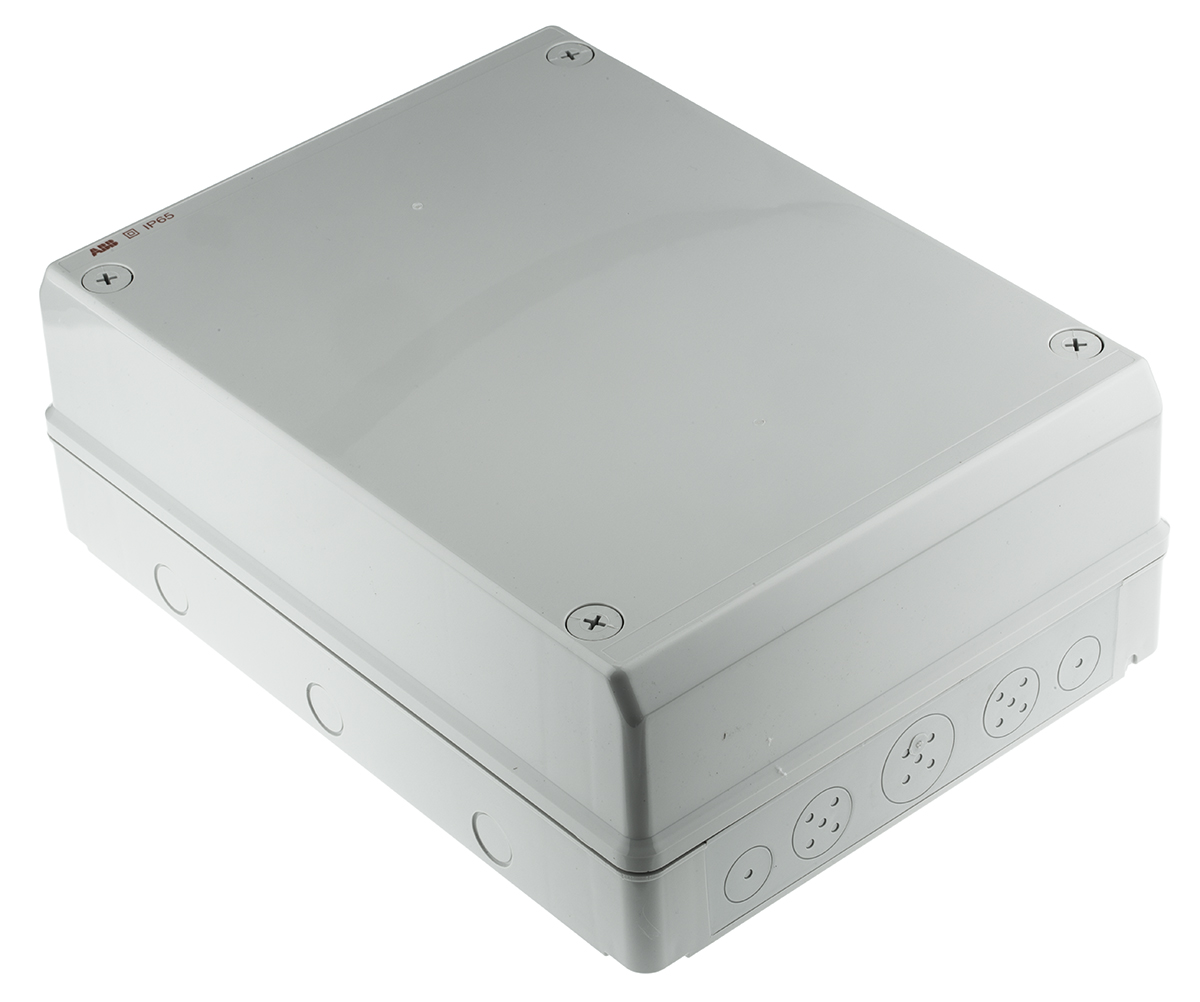 ABB Grey Plastic Junction Box, IP65, 140 x 275 x 370mm