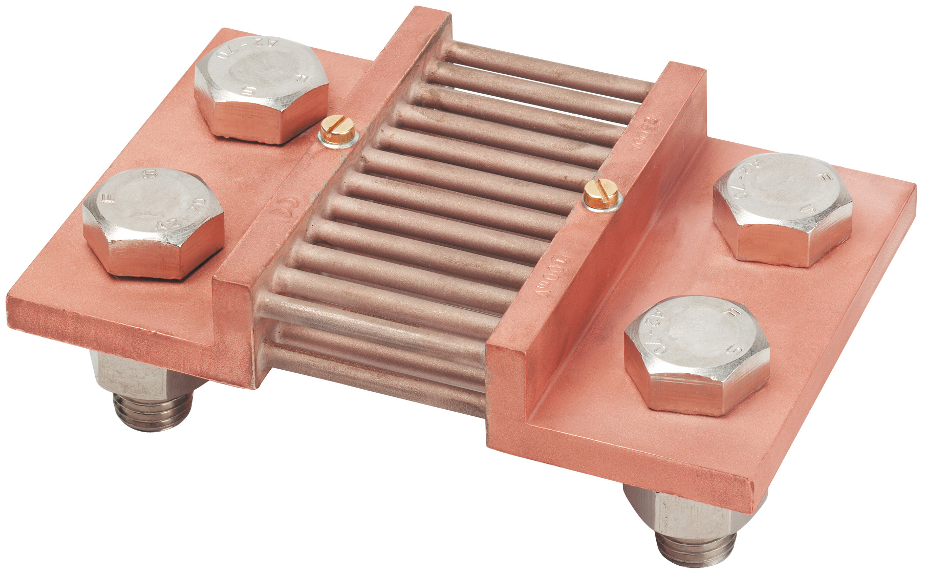 Socomec Brass-Ended Shunt, 2.5 kA Max, 100mV Output