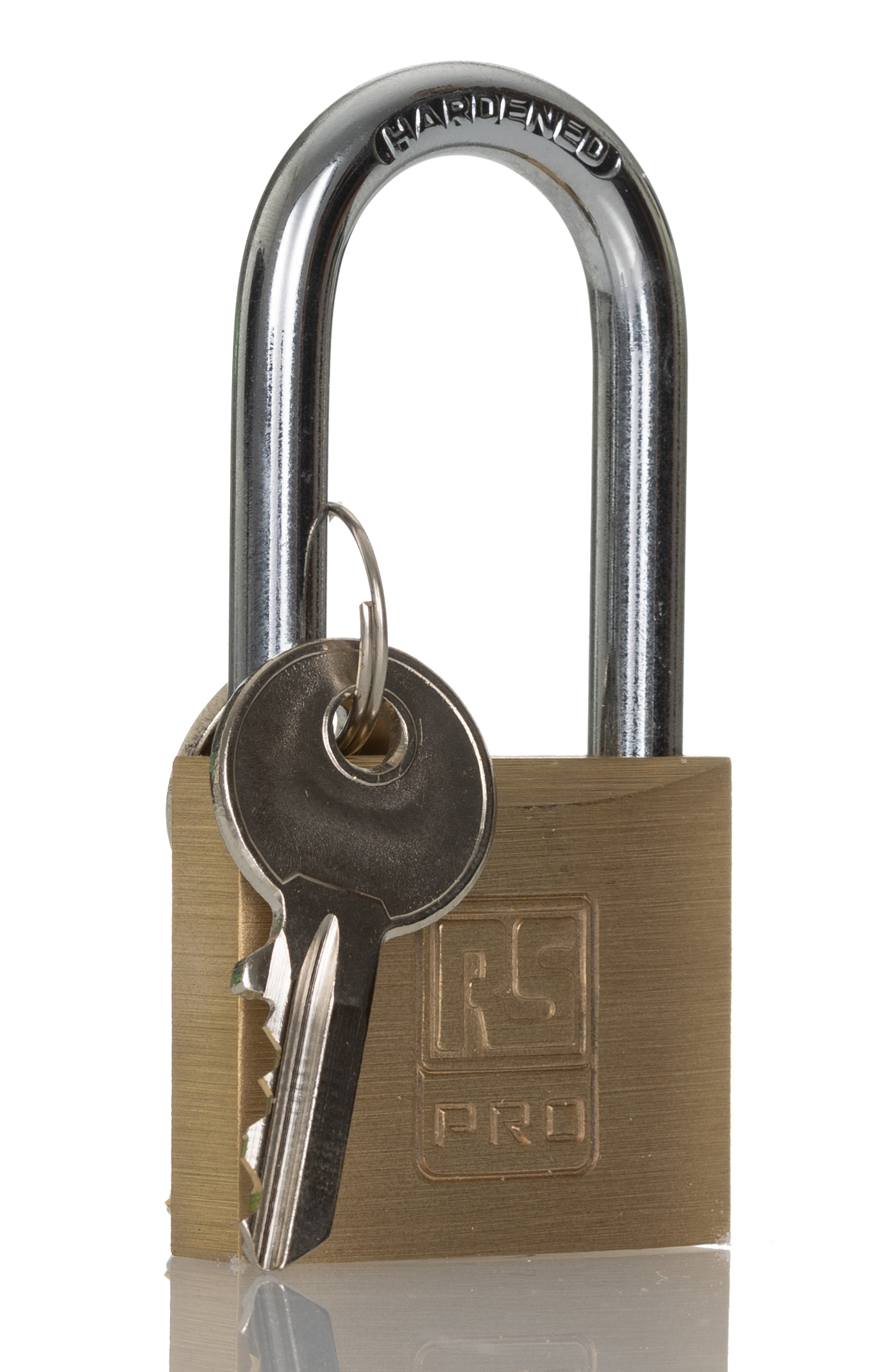 RS PRO Key Brass, Stainless Steel Padlock, Keyed Alike, 6mm Shackle, 40mm Body