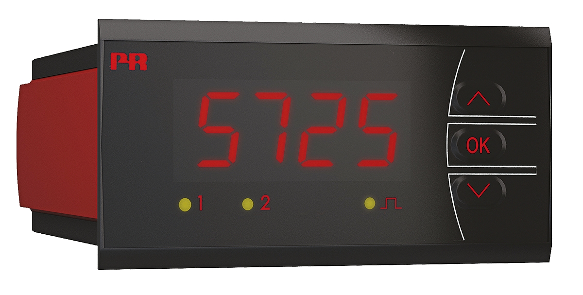 PR Electronics 5700 LED Digital Frequency Meter for Frequency, 44.5mm x 91.5mm