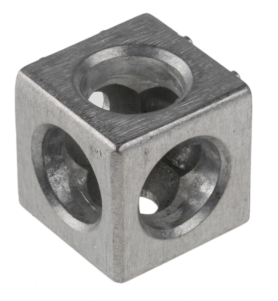 Bosch Rexroth M6 Corner Cube Kit, Connecting Component, Strut Profile 30 mm, Groove Size 8mm