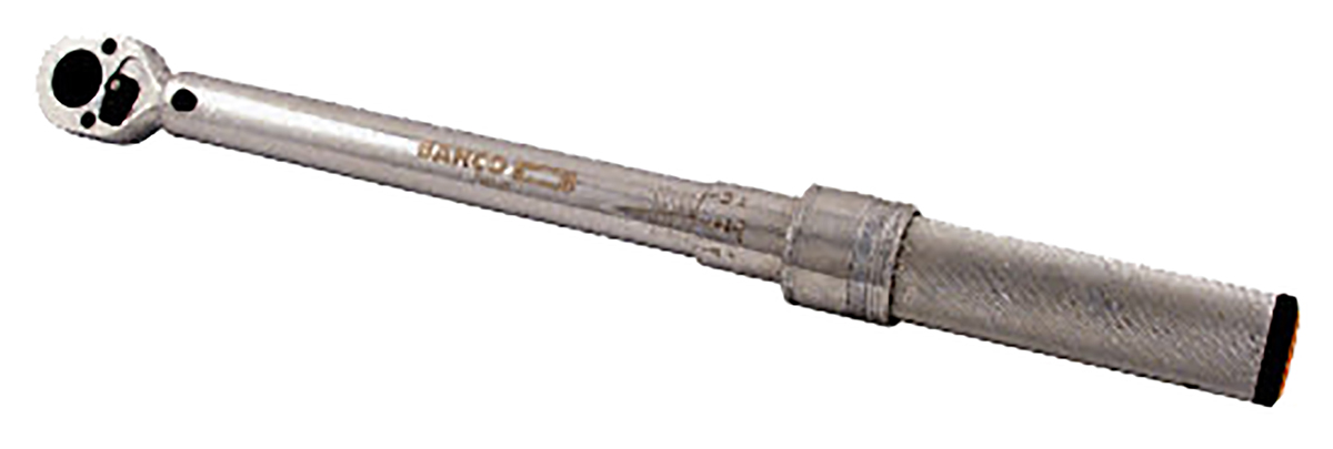 Bahco Click Torque Wrench, 60 → 300Nm, 1/2 in Drive, Square Drive - RS Calibrated