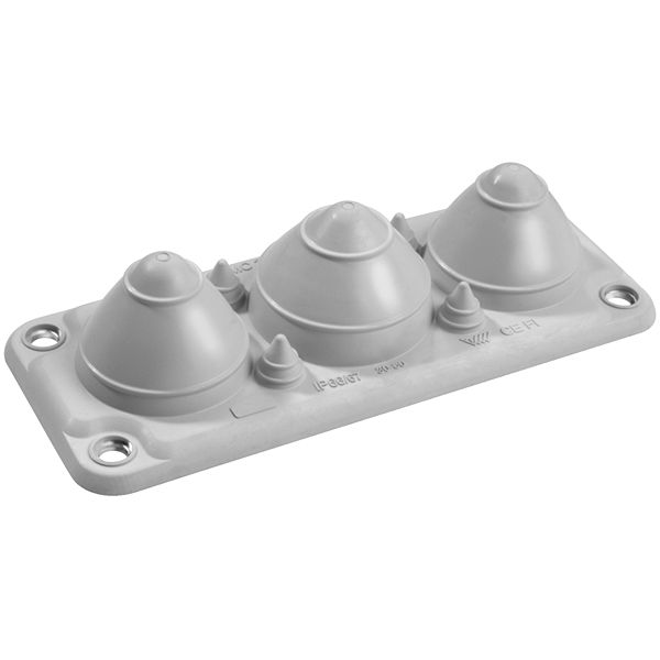 Schneider Electric NSYA Series Grey Thermoplastic Enclosure Accessory, IP66, 214 x 62 x 40mm