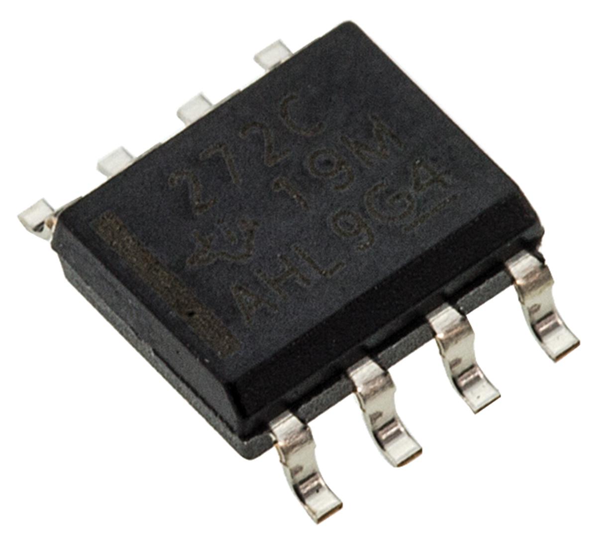 TLC272CDR Texas Instruments, Operational Amplifier, 1.7 MHz, 8-Pin 16 V SOIC