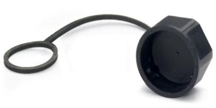 Phoenix Contact, VS-V1-F-PC-POBK Corded Dust Cap for use with RJ45 Connector, SC-RJ Connector