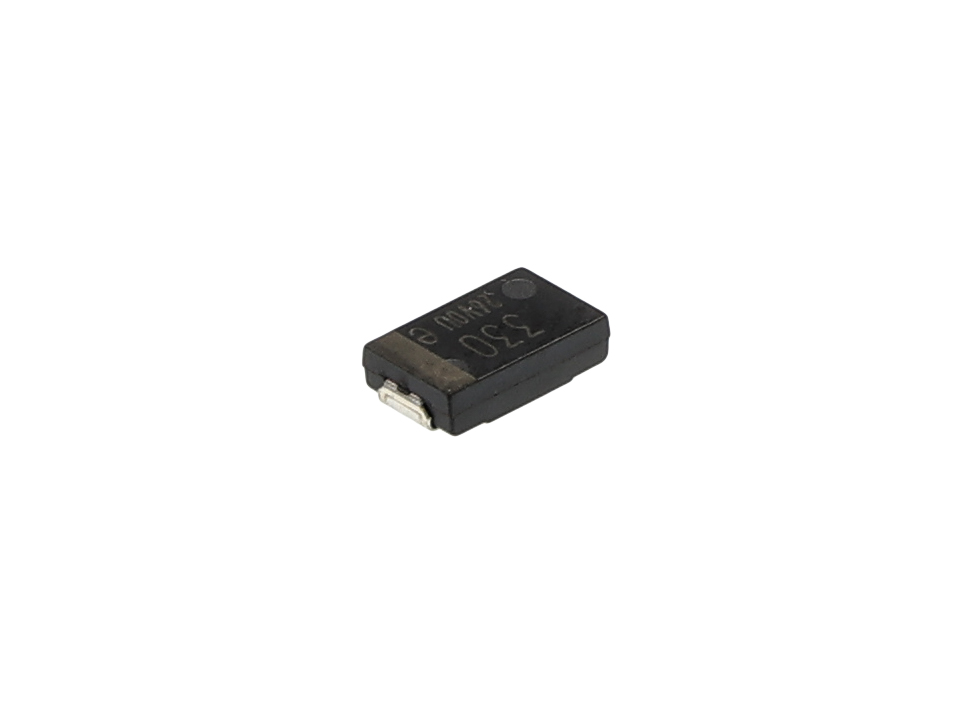 Panasonic 330μF Surface Mount Polymer Capacitor, 2.5V dc