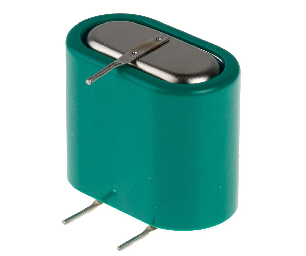 Varta V150H 4.8V NiMH Button Rechargeable Battery, 150mAh