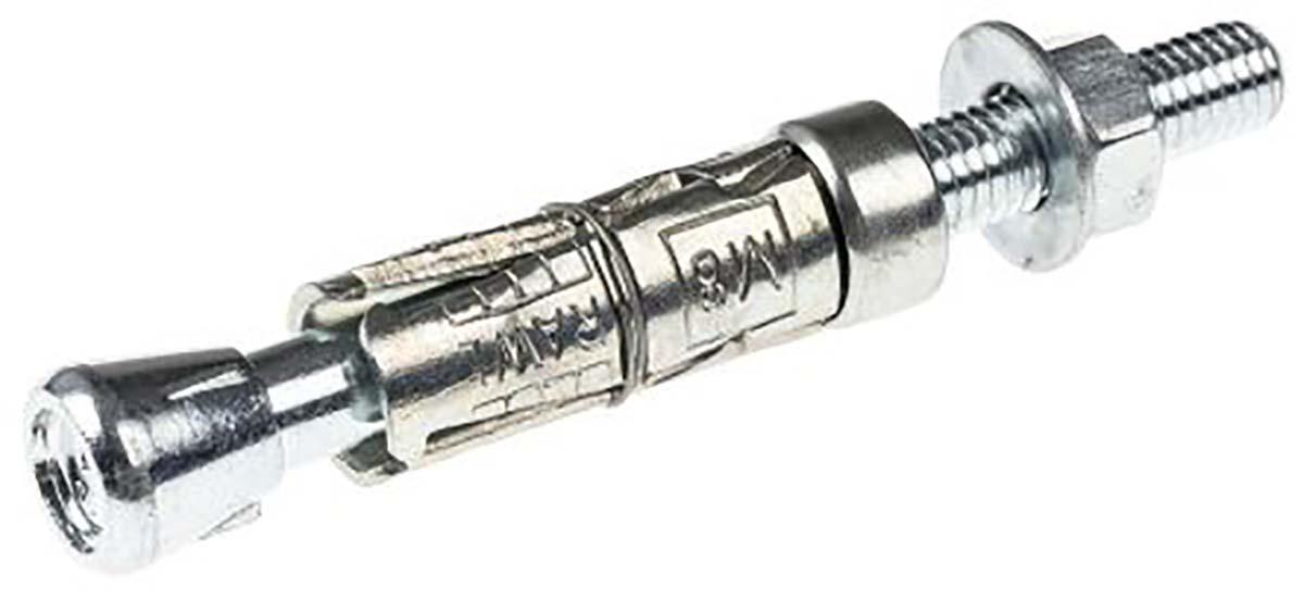 RawlPlug Steel Masonry Anchor M12 x 170mm, 20mm Fixing Hole