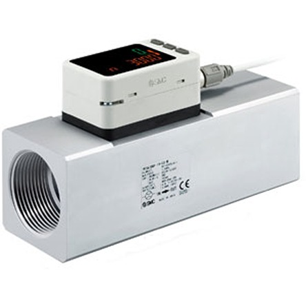 SMC Flow Switch Series Digital Flow Switch Flow Switch for Dry Air, N2, 30 L/min Min, 3000 L/min Max