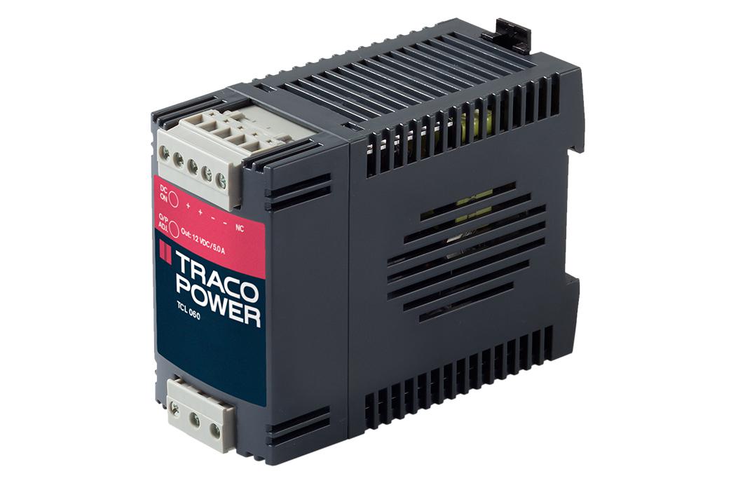 TRACOPOWER TCL Switched Mode DIN Rail Power Supply, 85 → 264 V ac / 85 → 375V dc ac, dc Input, 48V dc dc