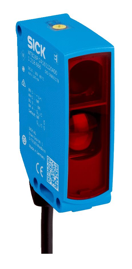 SICK Background Suppression Photoelectric Sensor, Rectangular Sensor, 30 → 3000 mm Detection Range IO-LINK
