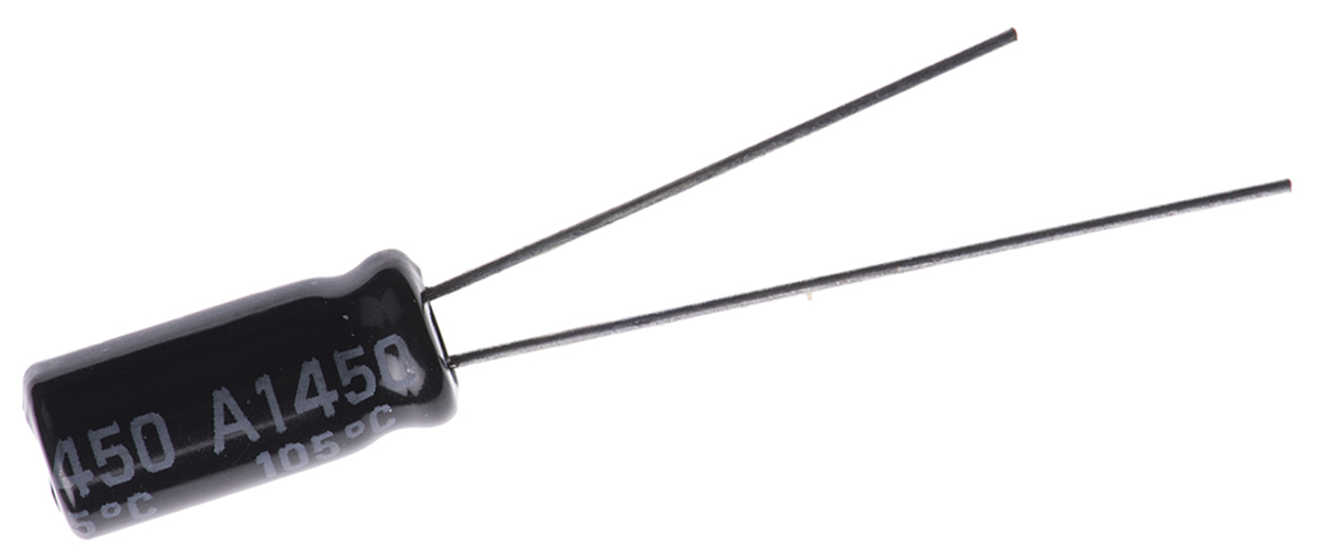 Rubycon 47μF Aluminium Electrolytic Capacitor 16V dc, Radial, Through Hole - 16YXF47M5X11