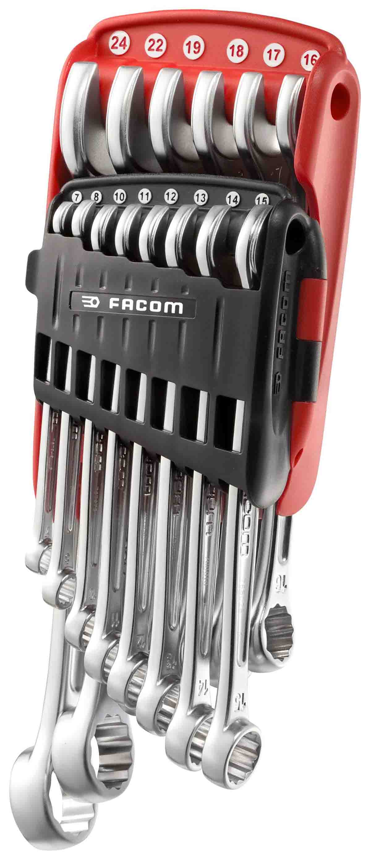 Facom 440.JP Series 14-Piece Spanner Set, 7 → 19 mm