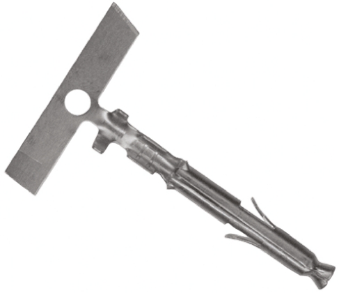 TE Connectivity Mini-Universal MATE-N-LOK Series Female Crimp Terminal, 22AWG Min, 18AWG Max