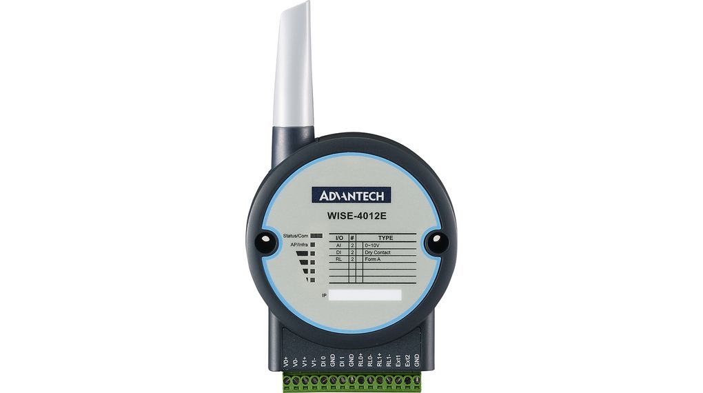 Advantech WISE Series I/O module, Voltage, Relay, 5 V