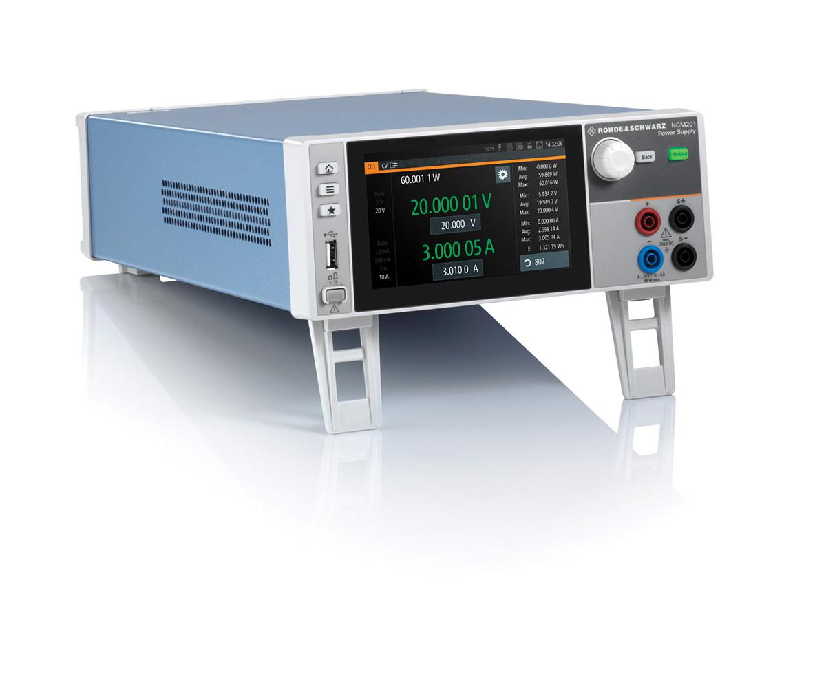 Rohde & Schwarz NGM200 Series Digital Bench Power Supply, 0 → 20V, 6A, 1-Output, 60W - RS Calibrated