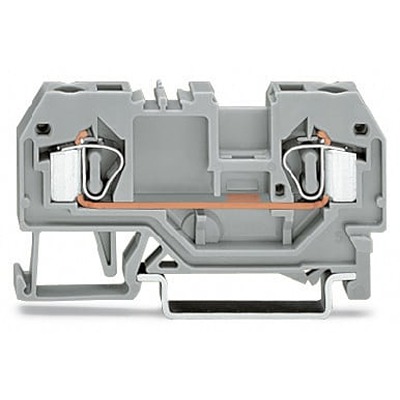 WAGO 281-901-1 281 Series Grey, 4mm², 2-Level, Cage Clamp Termination