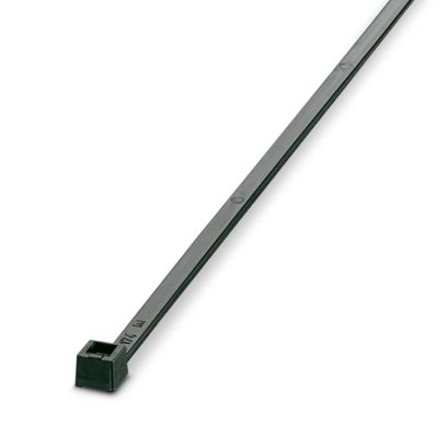 Phoenix Contact Cable Ties, Standard, 200mm x 3.6 mm, Black Polyamide, Pk-100