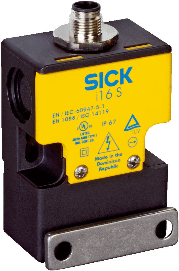 SICK i16 Safety Switch, 2NC, Glass-Fiber Reinforced Polybutylene Terephthalate (PBT)