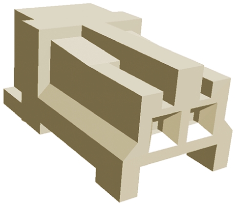 TE Connectivity 2-Way IDC Connector Socket for Cable Mount, 1-Row